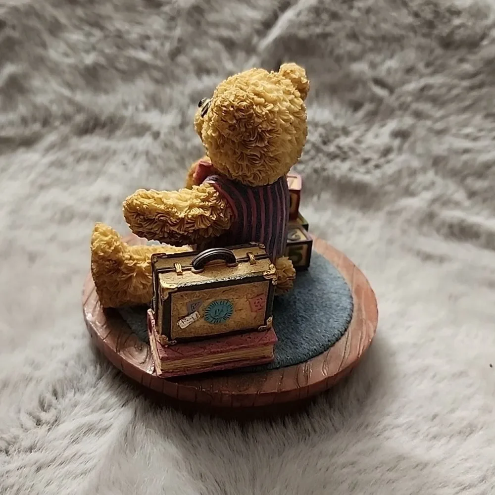 Candle Jar Topper Bear from Our‎ American Gift Company